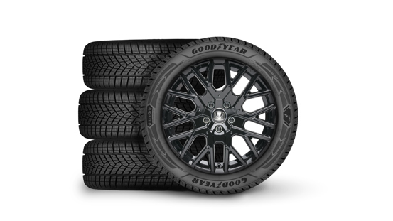 Goodyear talvirenkaat kevytmetallivanteineen