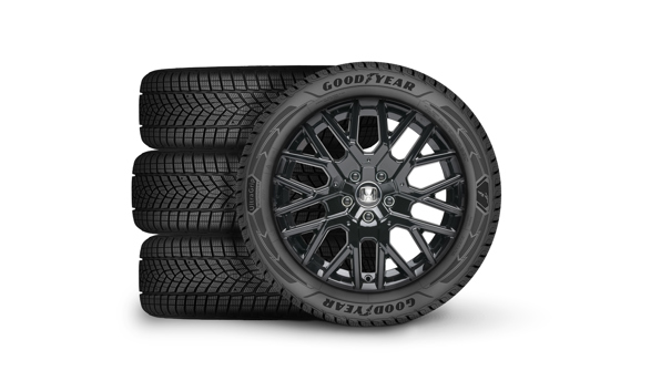 GOODYEAR Talvirenkaat kevytmetallivanteineen